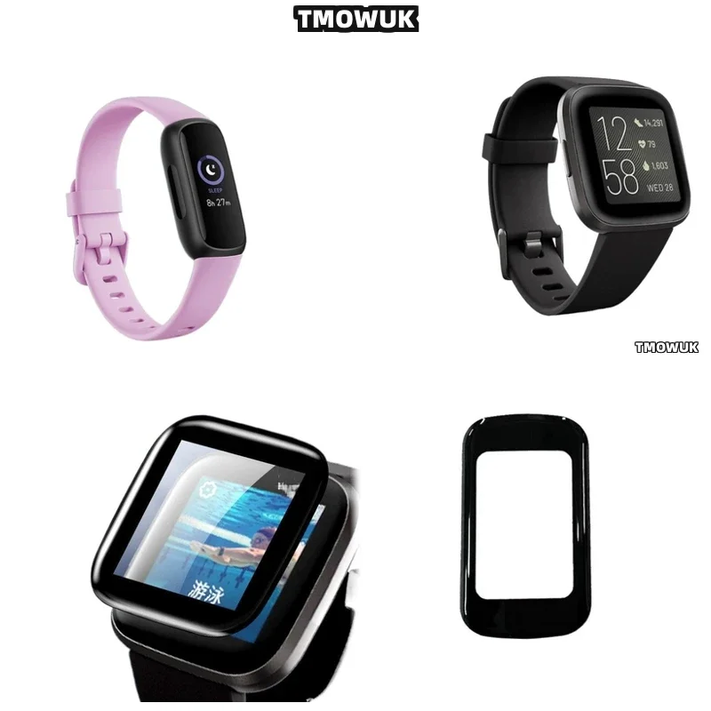 

For Fitbit Sense 2 Versa3 2 4 Inspire 3 Charge 6 5 PMMA Screen Film Soft Anti-Scratch 3D Cover