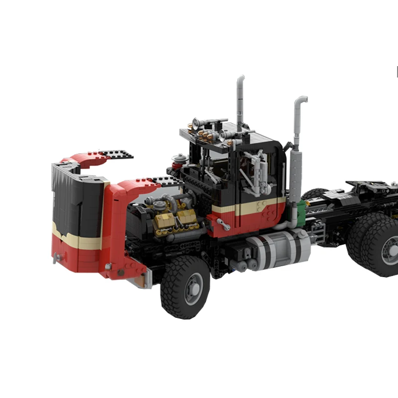 MOC-201524 Engineering Vehicle Series 6x6 1:13 Heavy Truck With Motor Building Blocks Model Bricks Toys Children's Puzzle Gifts