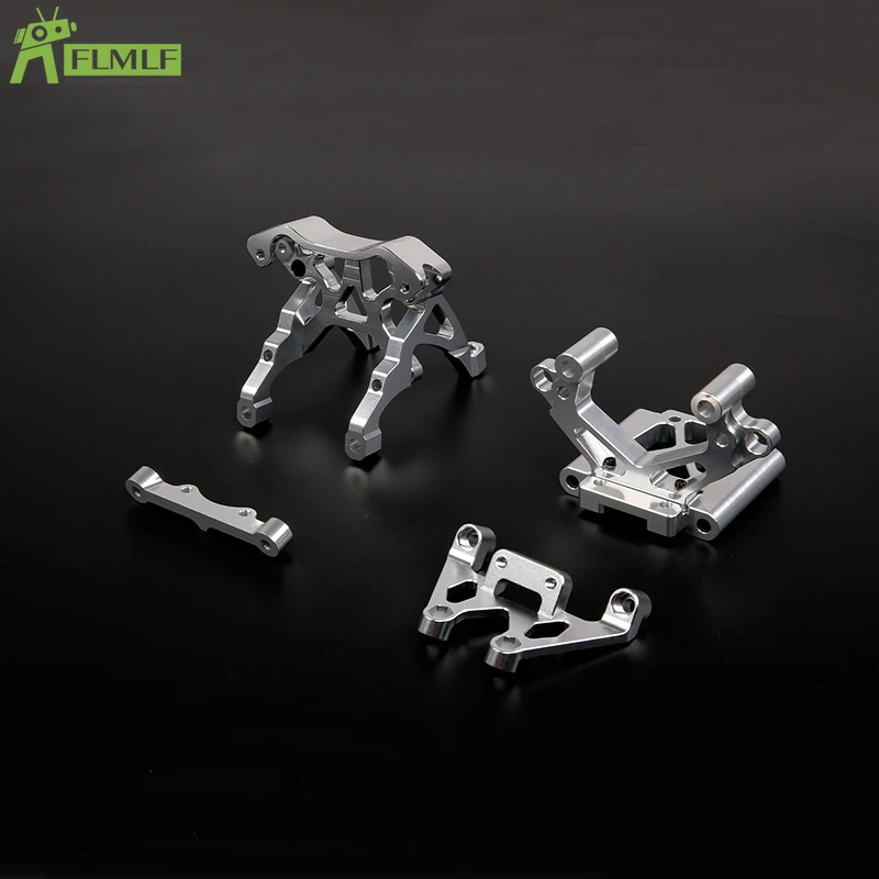 

Alloy CNC Front Bulk Head Kit Fit for 1/5 HPI ROFUN BAHA ROVAN KM BAJA 5B 5T 5SC Rc Car Toys Games Parts