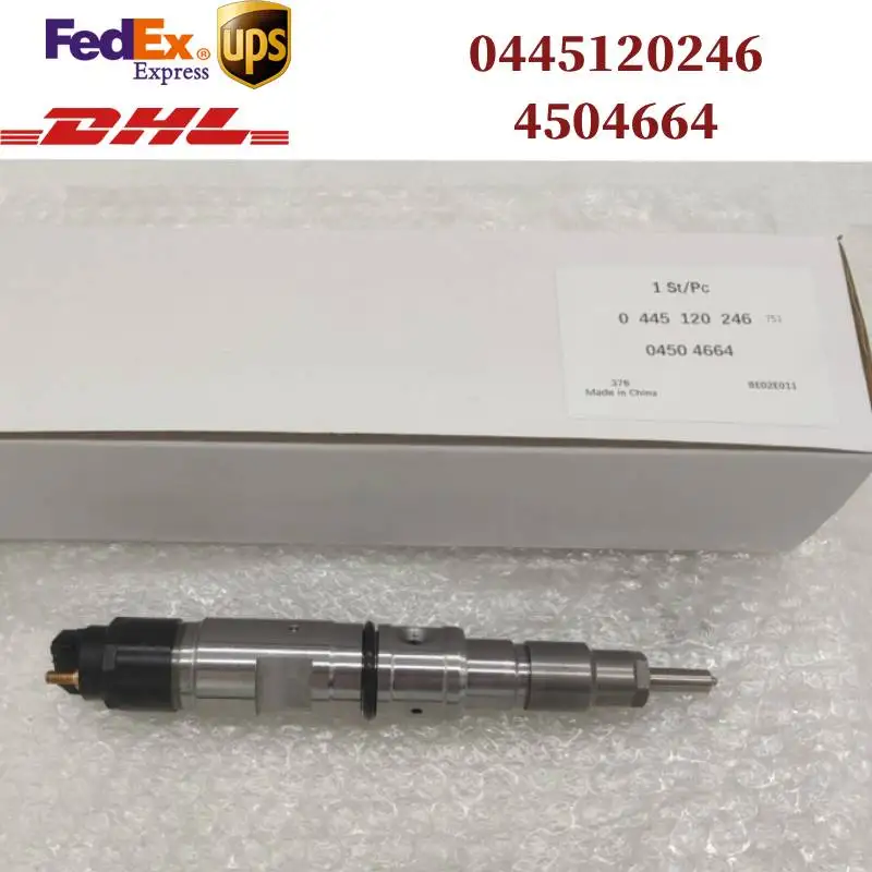 0445120246 High Performance Diesel Fuel Injector for KHD MAGIRUS DEUTZ 4504664 Injection Valves