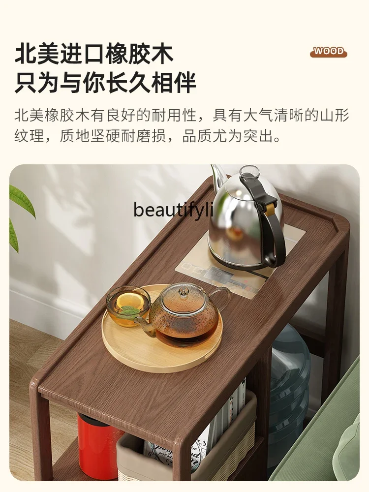 Mobile Coffee Table Home Tea Cabinet Living Room Side   Boiling Water Small Tea Table