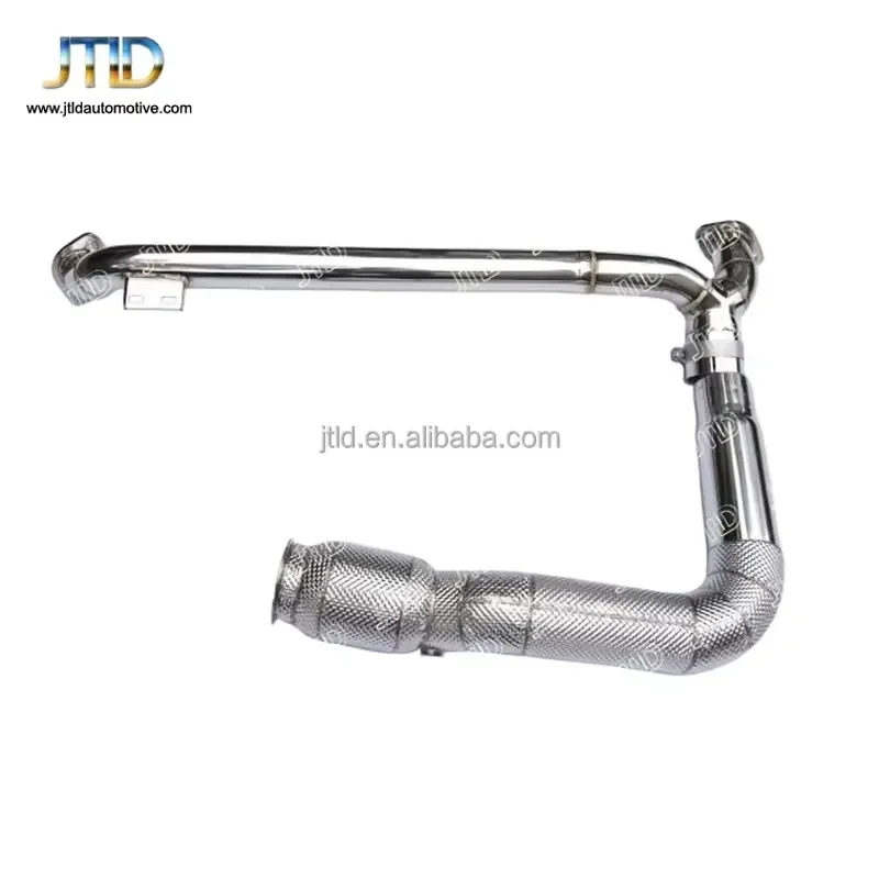 High Flow Exhaust Downpipes for Porsche Cayman Boxster 718 Precision Pipe Structure Component Front Exhaust Pipe