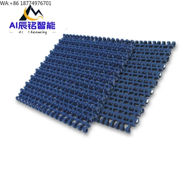 1000F Flat Grid Conveyor Belt POM PP PE Food Grade Modular Belt Material Handling Equipment Parts Conveyor Mesh Belt Repair