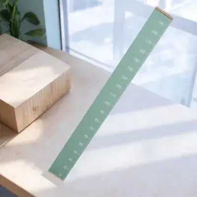 

1Pcs Wooden Height Chart Decor for Kids Growth Measurement Ruler Wall Hanging Home Nursery Room Living Room Decorative Ruler