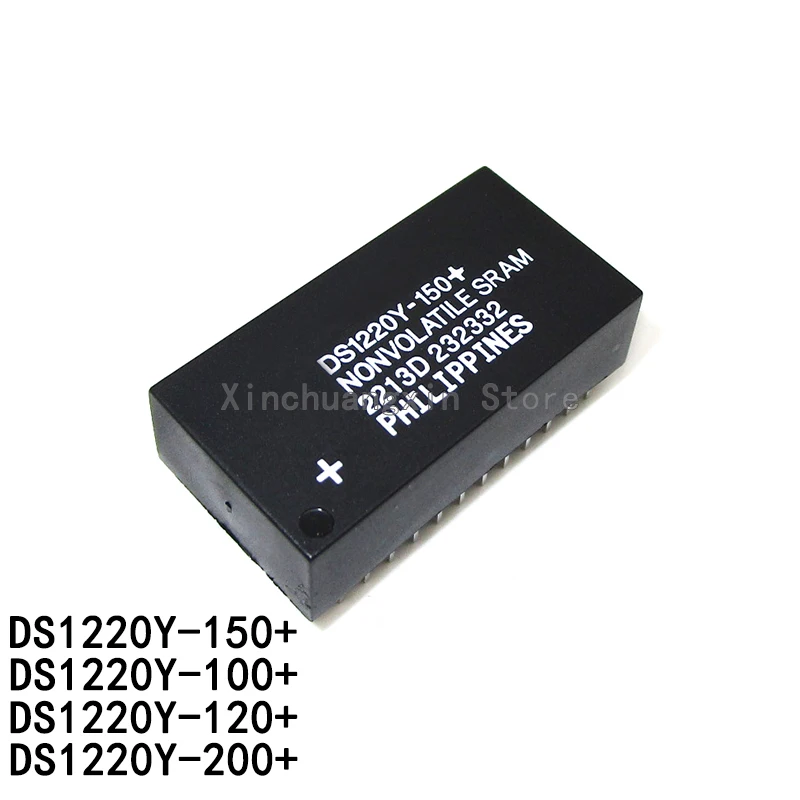 5PCS DS1220Y-100+DS1220Y-120 DS1220Y-150+DS1220Y-200IND DS12887 DIP-24 16KB NVSRAM Memory Chip