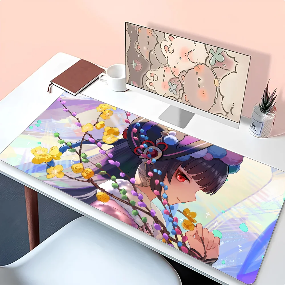 Yun Jin-Genshin Impact Mouse Mat, esteira de mesa com Pad, Gaming Acessórios, Prime Keyboard Pad, XXL