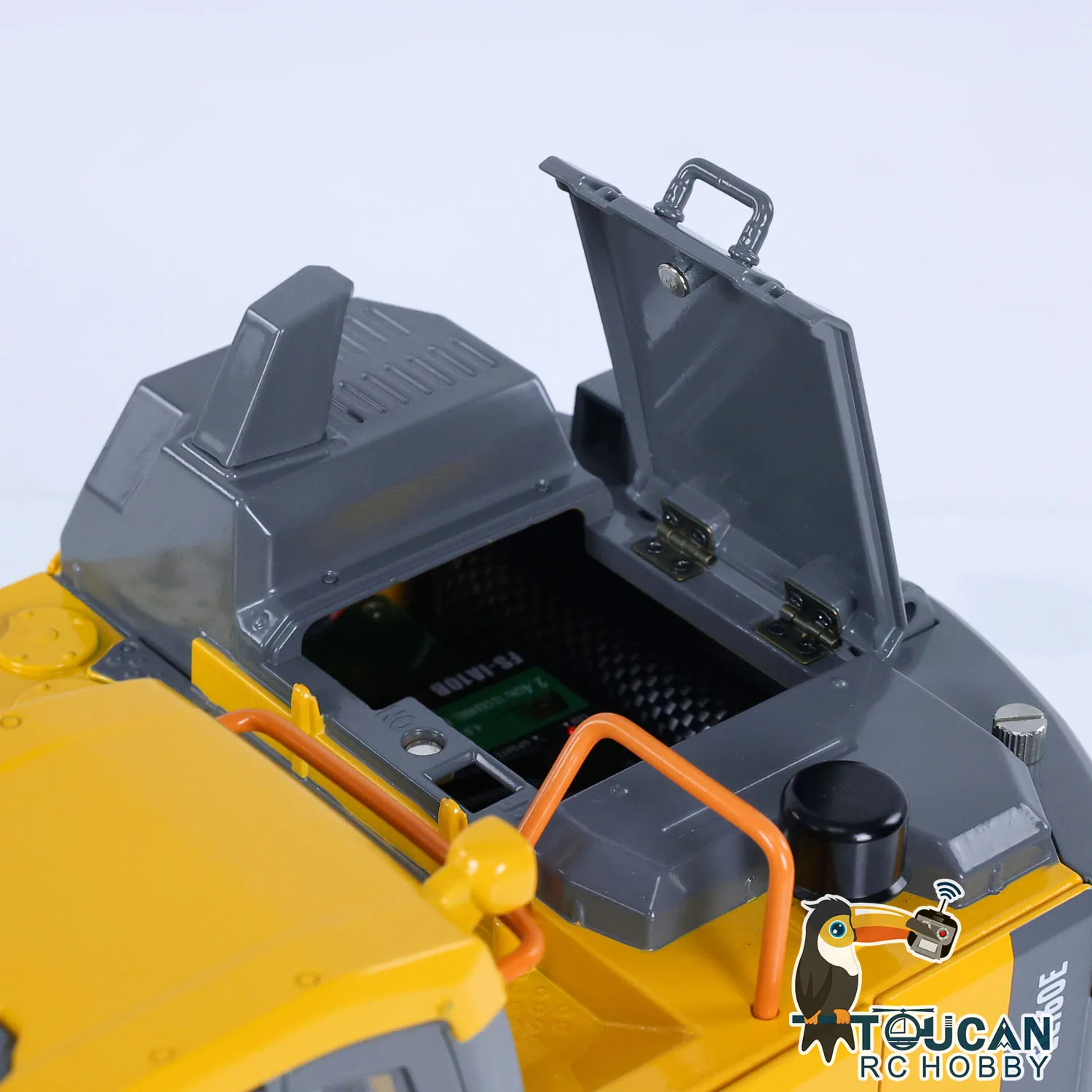 

EC160E RC Hydraulic 1/14 Excavator Double E Alloy Remote Control Diggers Model Light System Battery Toy Christmas Gifts TH23138