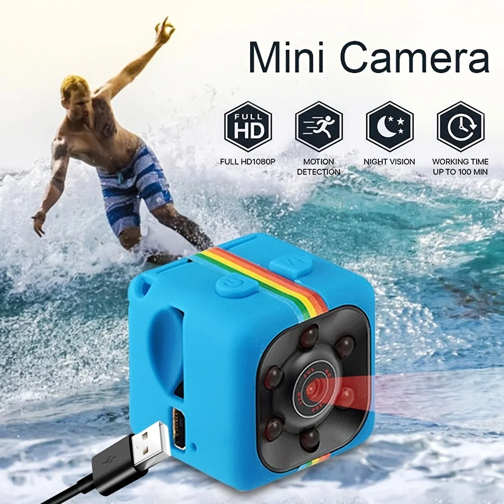 

SQ11 Mini Camera 1080P HD Action Video Camera Sport DV Home Night Vision Small Camcorder Outdoor Mini Motion DVR Dash Cam