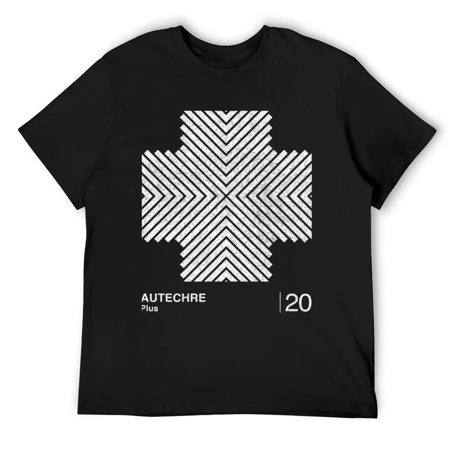 Autechre الحد الأدنى تي شيرت خمر ملابس الشارع كبيرة الحجم لصبي رجالي تي شيرت جرافيك عالي الجودة للنساء Y2k غرزة علوية #1