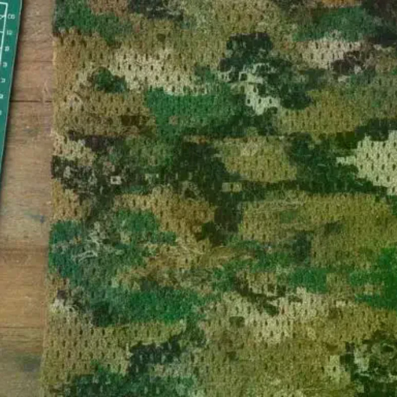Simulated Military Model Netting Durable DIY Fabric for Micro Mountain Landscape Trap Bunker Sand Table Production