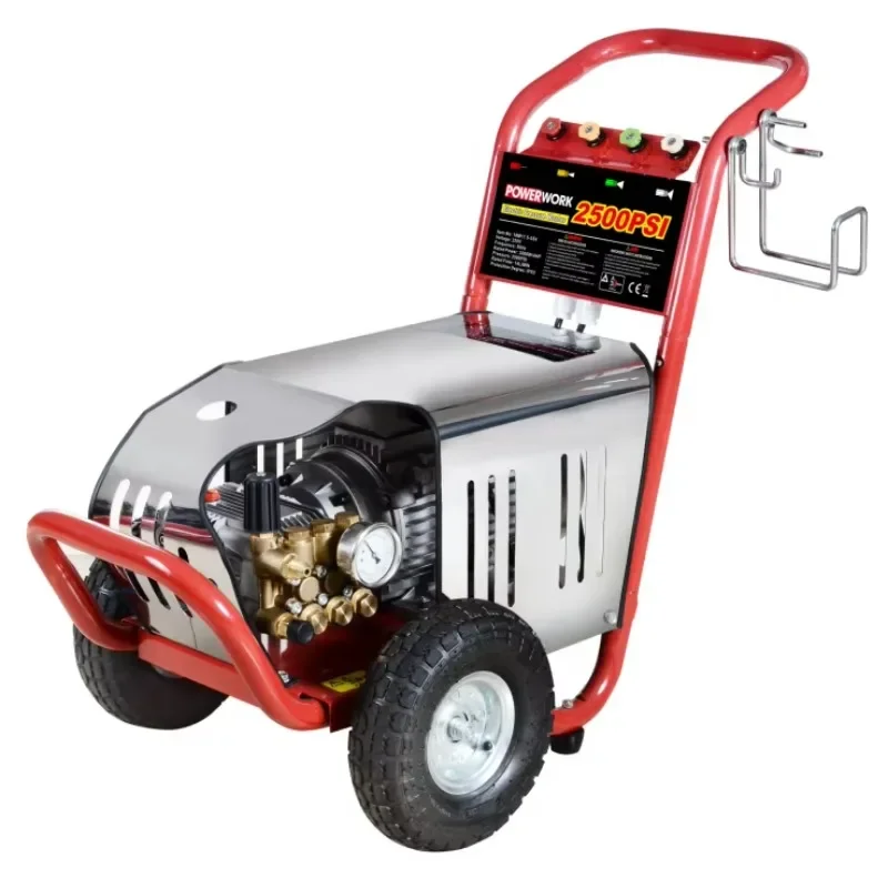 Electric High Pressure Washer Pump WaterJet Cleaner Industrial Dirty Cleaning Washer Machine Heavy Duty 3000W 2500PSI New