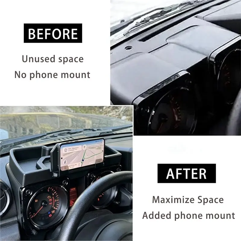 A60E-Dash Storage Box Center Console Storage Tray For Suzuki Jimny