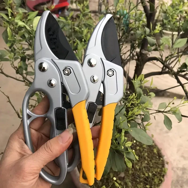 Jardim Horticultura Tesoura de Poda Tesoura Alicate Ramos de Árvores Chopper Cortador Ferramentas de Jardinagem