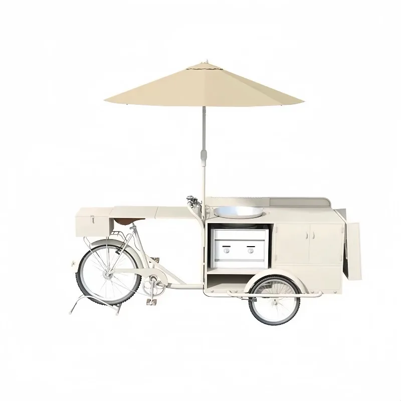 Float display rack, mobile coffee cart, multi-functional vending car, decoration car, outdoor mobile ice cream promotional car
