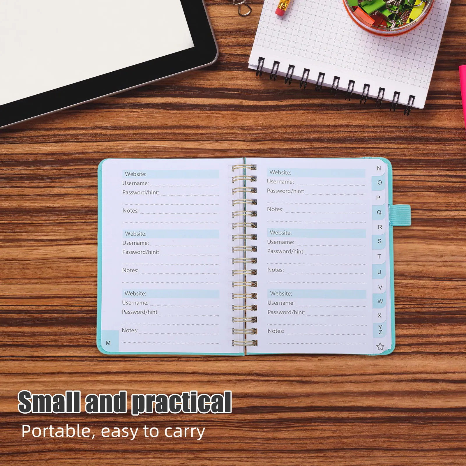 สมุดบันทึกรหัสผ่าน สมุดโน้ตแบบ - Address Home Office บทวิจารณ์และราคา