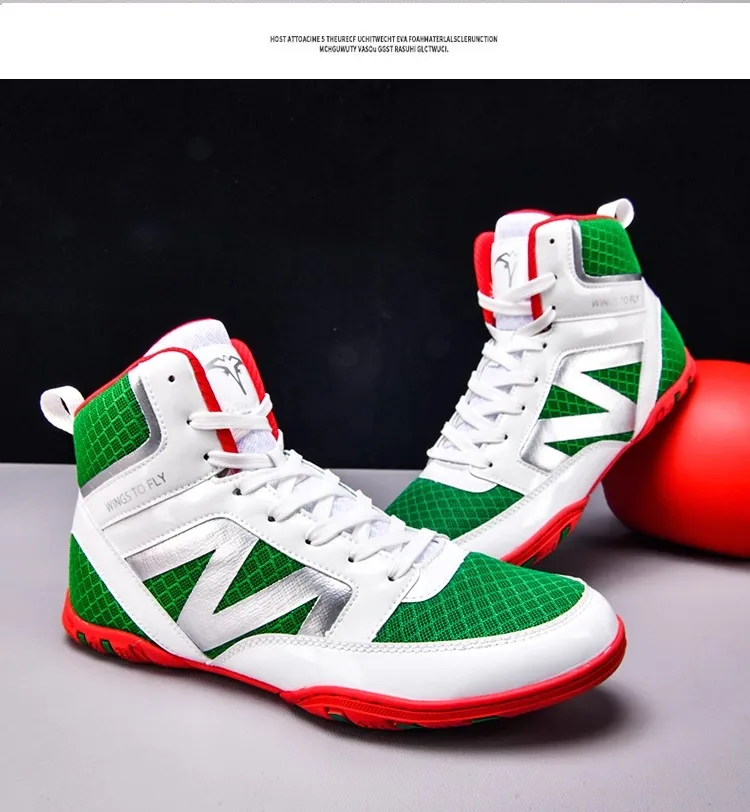 Hot-Selling New Professional Wrestling Shoes, Boxing Shoes, Strength Training Shoes High-Quality Wrestling Shoes