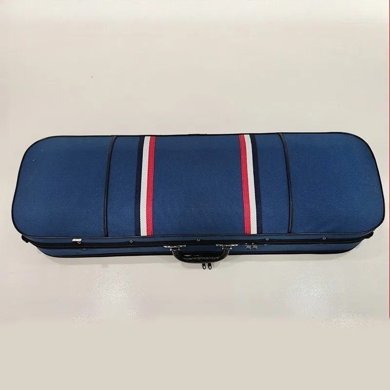 Lightweight Tri Color Woven Violin Case Children's Bottom Full Spectrum Bag Violin Case Handheld Stringed Instruments Box