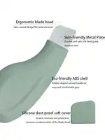 1pc Nose Blackhead Remover Tool Gentle Facial Pore Cleanser Silicone Facial Scraper Skin Scrub Facial Scraper Skin Care Tools 6