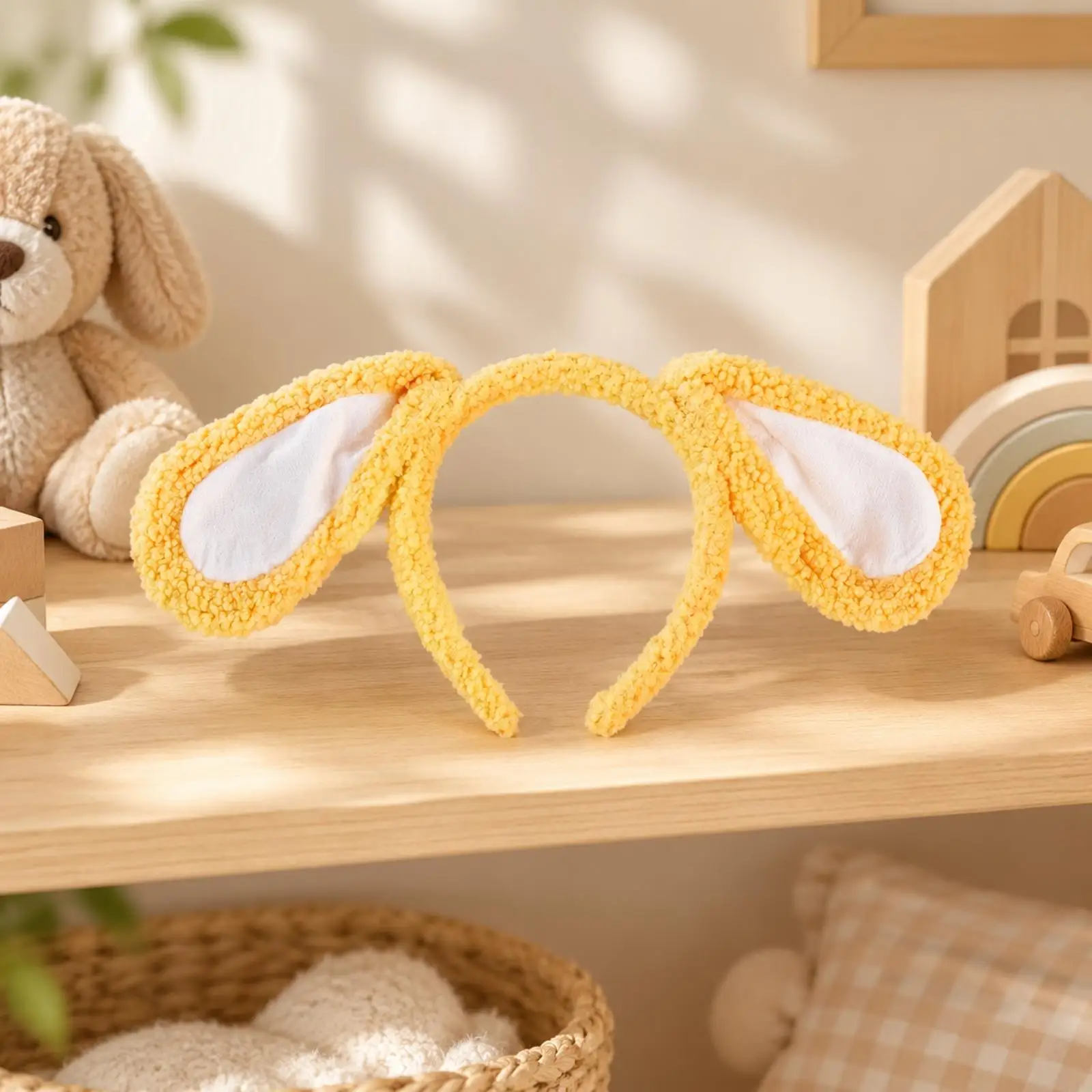 Floppy Floppy Canine Ear Headband Adorable Soft Dog-Ear Headband Lightweight for Cosplayers, Themed Outfits, Performances