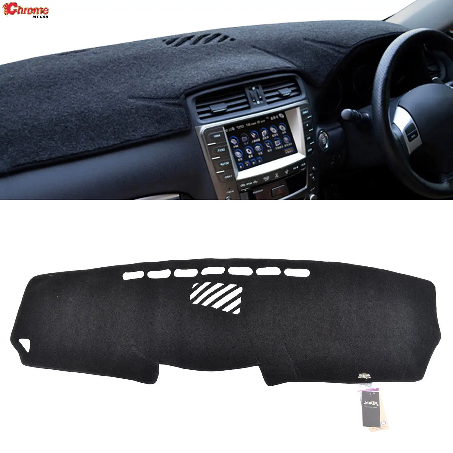 Pour Lexus IS250 IS350 IS-F IS250C 2006 - 2012 2013 Dash polymères Prada conseil Couverture Prada virus Anti-sale Pad Tapis Garde De Voiture