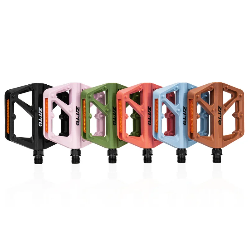 

Ultralight Anti-slip Flat Pedals Mountain Road Bike Pedal Platform Nylon with Sealed Bearings Footboard for Cycling BMX