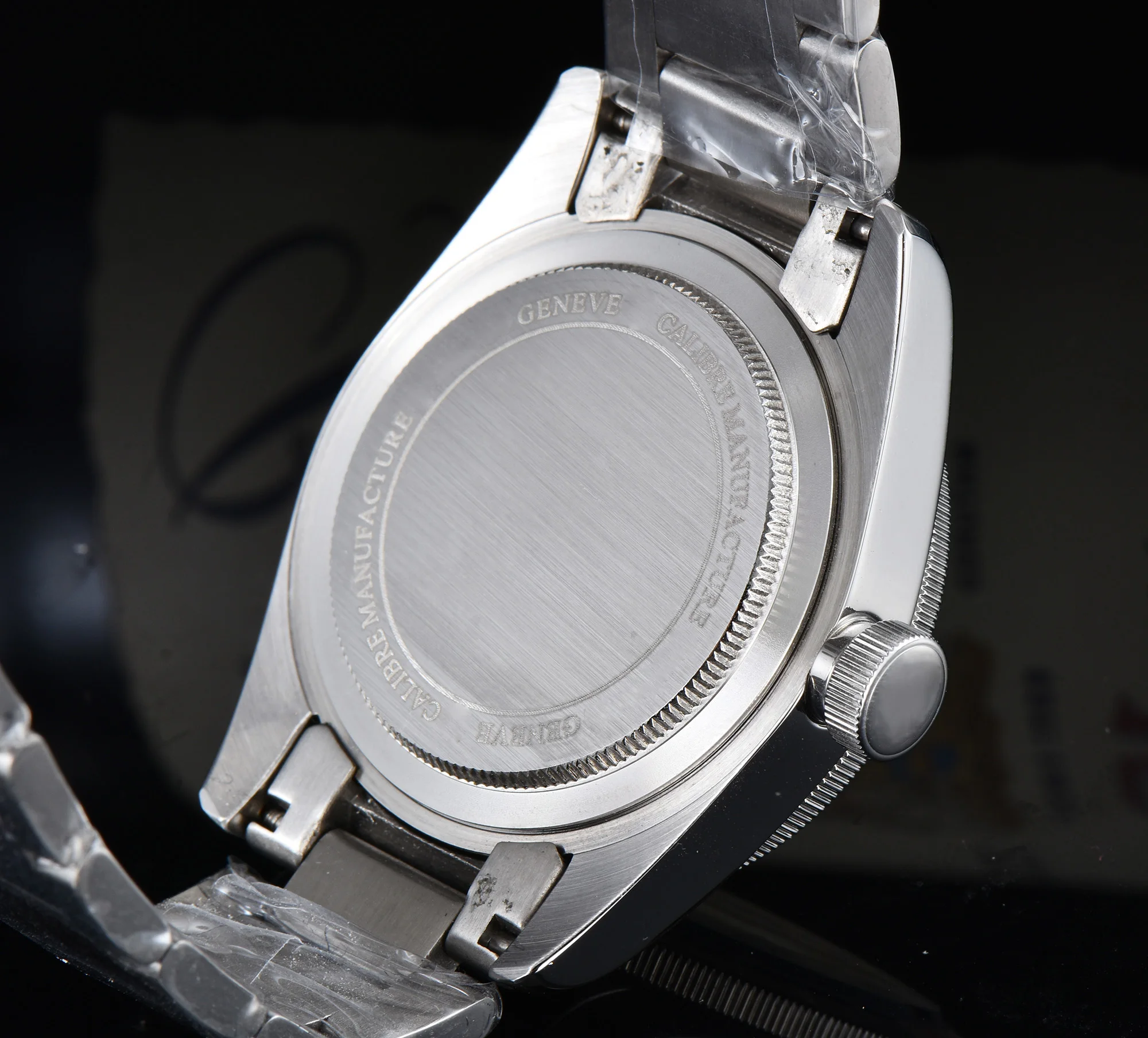 Men\'s Fashion Luxury Business Classic Mechanical Watch 2024 New Coke Ring Luminous Stainless Steel Strap Waterproof Watches