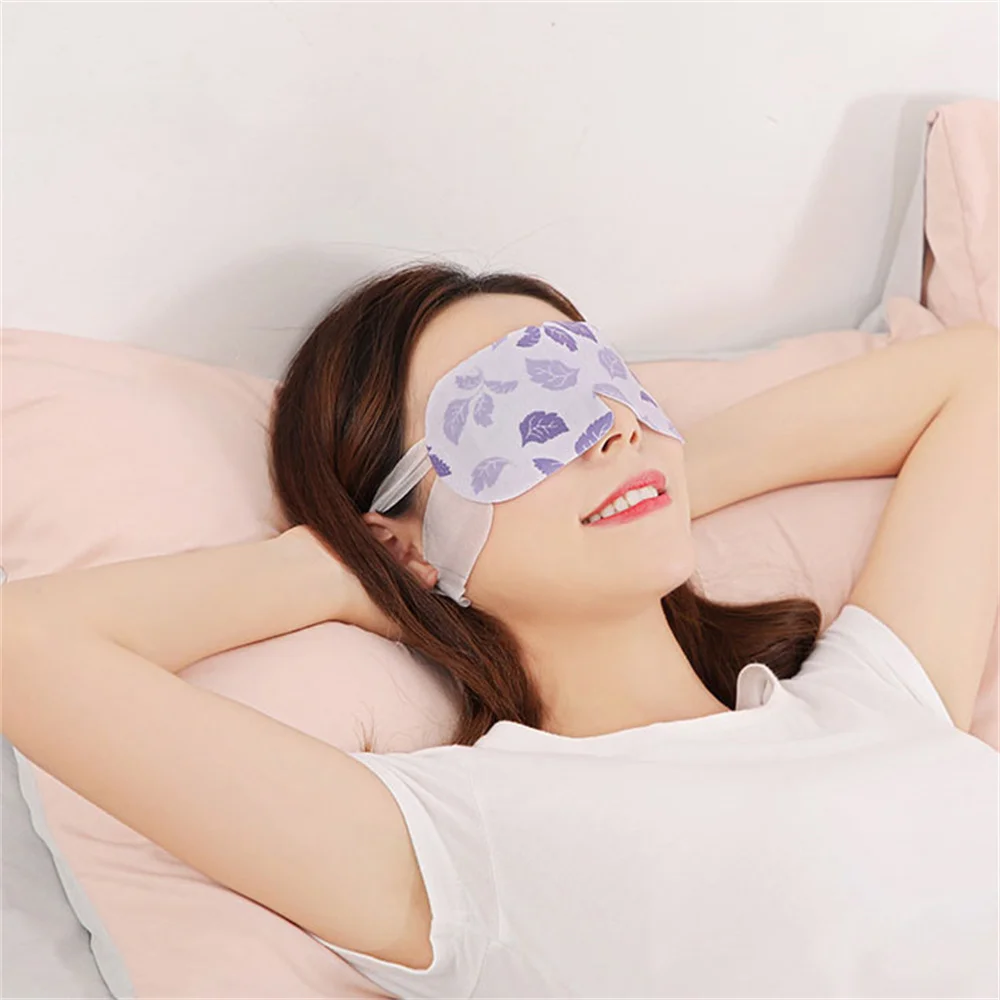 1PCS Disposable Steam Eye Mask Sleep Mask For Tired Eyes Relaxing Self-Heating Warm Eye Spa Mask Eye Patch Sleeping Eyeshield