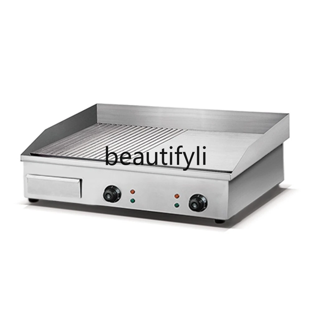 موقد شواء نصف حفرة منسوج شبه عادي لسطح المكتب، موقد كهربائي، وجبات خفيفة في الشوارع، معدات