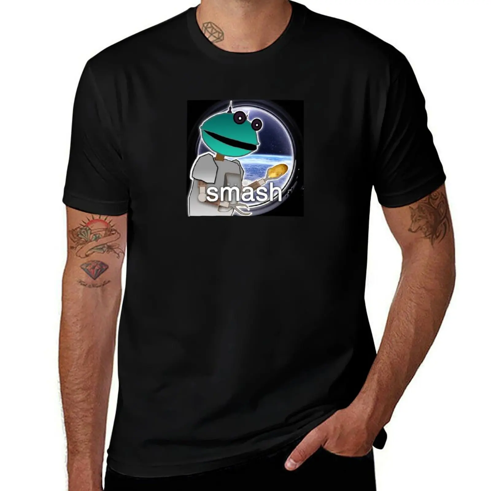 

t pack shirts t Alien personalised man shirt Advert for Smash t shirts cotton for T-Shirt white funny man