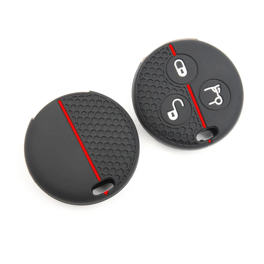 Key Case Cover For Mercedes Benz Smart Fortwo 450 Forfour Roadster City Slim Fit Lightweight Drop Resistant Easy Install Stylish