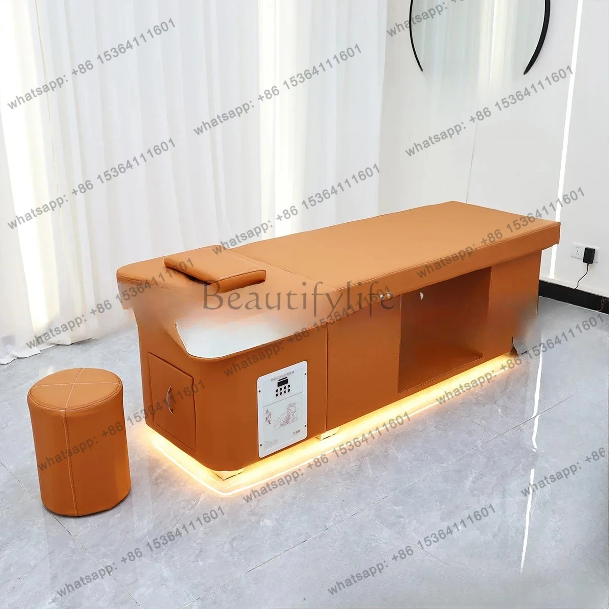 D30Thai hair treatment shampoo bed barber shop special water circulation fumigation high-end water heater new