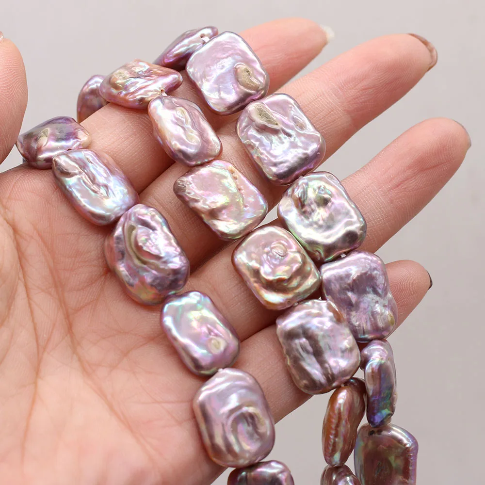 Natural Freshwater Baroque Pearl Beads Geometry Shape Isolated Loose Beaded for Jewelry Making DIY Bracelet Necklace Accessories