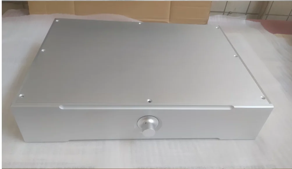 

1PCS DAC All aluminum amplifier chassis / Preamplifier case / AMP Enclosure DIY box (430 *70*308mm)