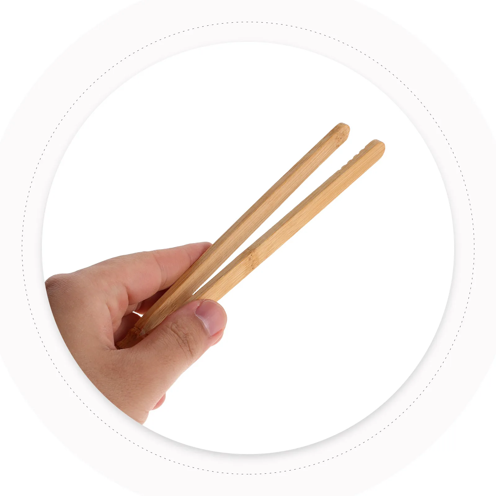 

6Pcs Wooden Tweezers Montessori Fine Motor Activities Preschool Kids Small Tongs for Beads Counting Early Education Hand Eye