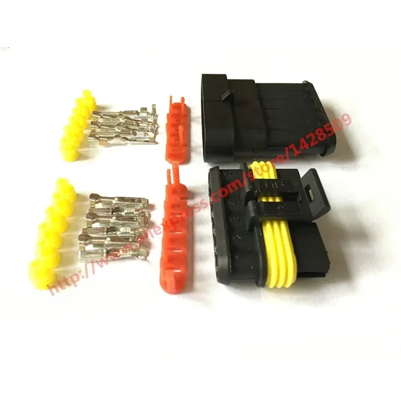 1 Pcs Kit 6 Pin Female And Male Way Waterproof Electrical Wire  auto connector Plug For Car 282108-1 282090-1
