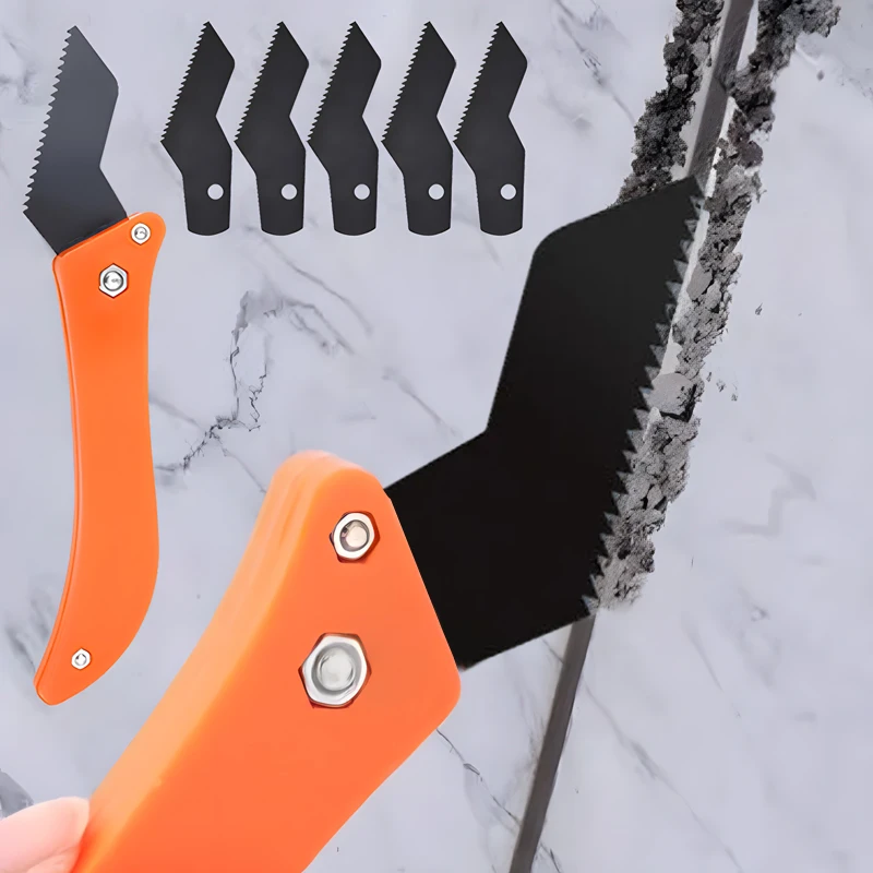 Tile Gap Cleaning Tools Tungsten Carbide Cutter Blade Professional Tiles Ceramic Joint Wall Floor Grout Cleaning Removal Scraper