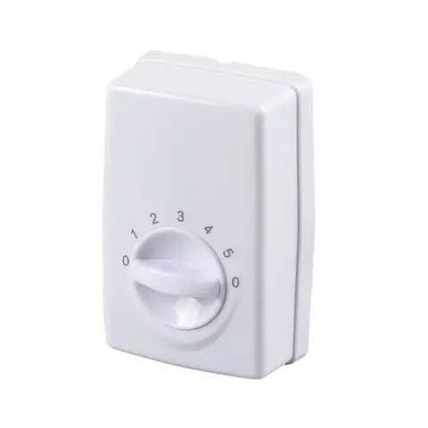 Regulador de velocidad del ventilador de techo general Controlador de velocidad Interruptor de panel del ventilador eléctrico Cinco engranajes ajustables No requiere soldadura Instalación