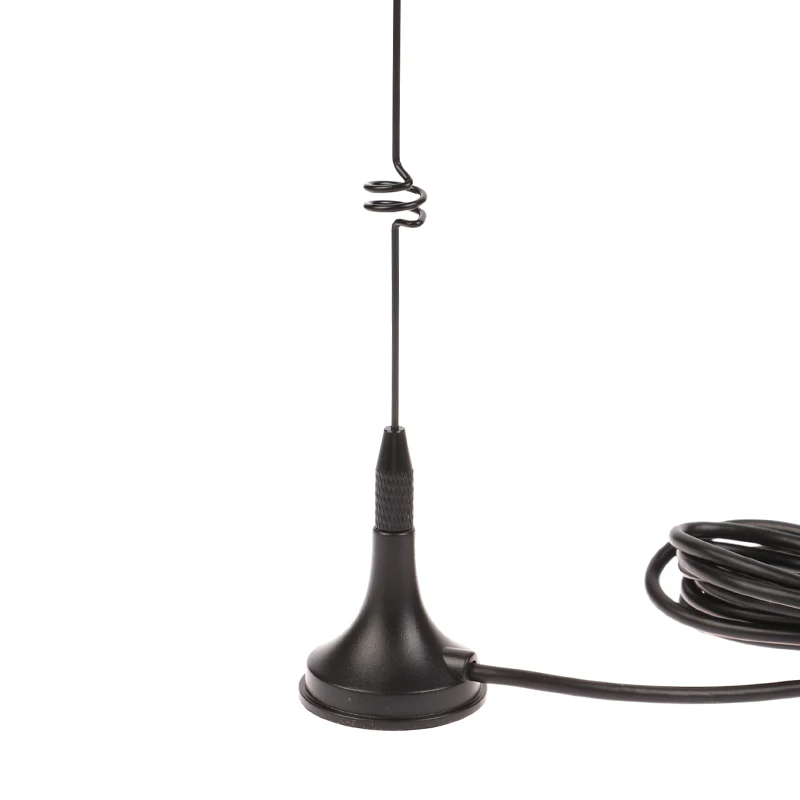 Antenne de gain UV5R pour talkie walperforée 49cm, radio portable, mini ventouse, pour voiture, UT108