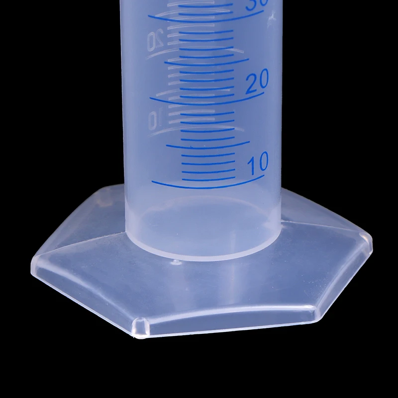 100ml measuring cylinder blue scale acid and alkali resistant measuring cylinder