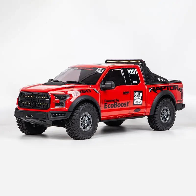 KM Thor 1/8 F150 Simulatie Pickup Truck Afstandsbediening Auto RTR 2.4GHz Elektrische Crawler Terreinwagen Outdoor Model jongens Speelgoed