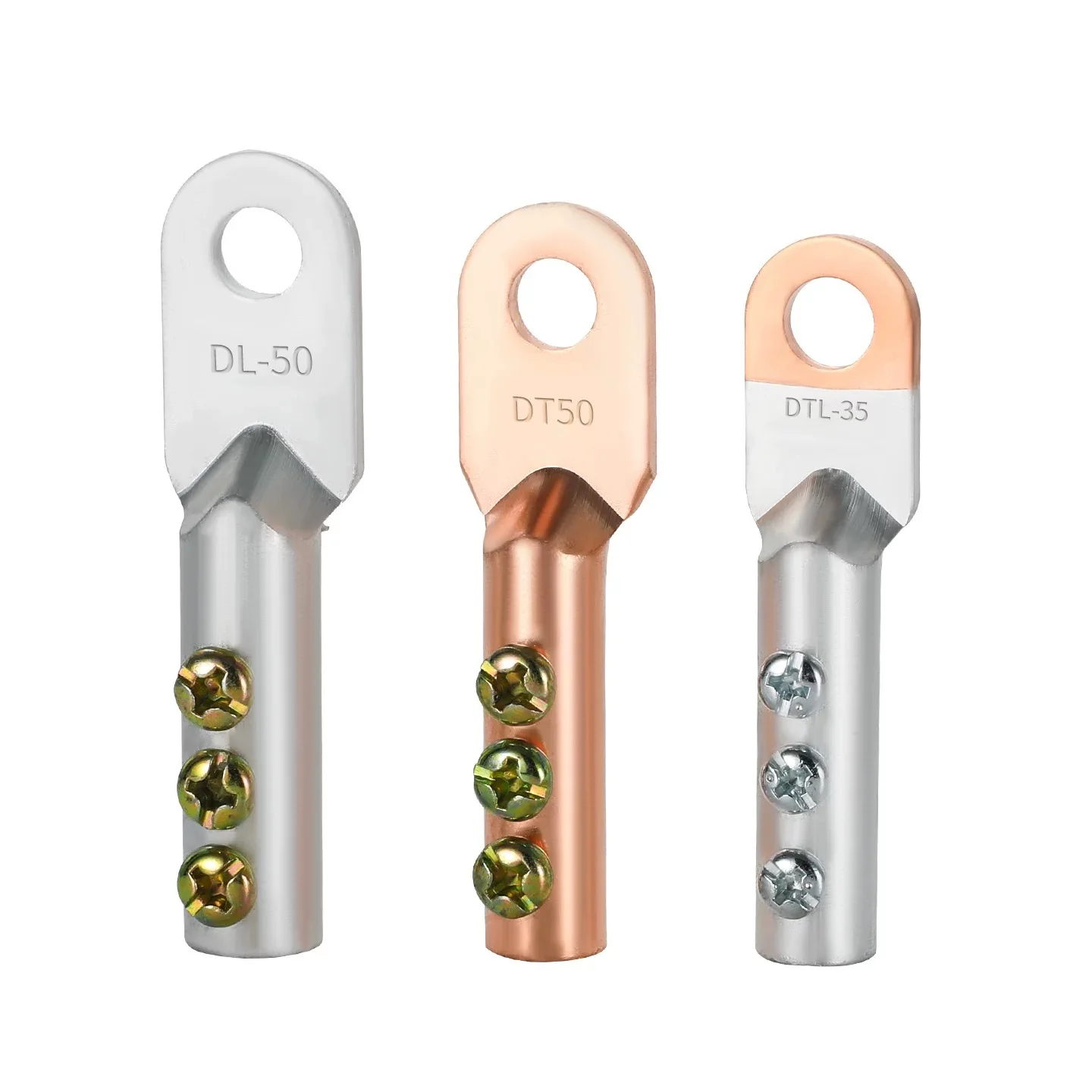 

Copper wire nose DT/DTL aluminum wire terminal cable copper joint copper aluminum wiring terminal wire connector Screw fixation