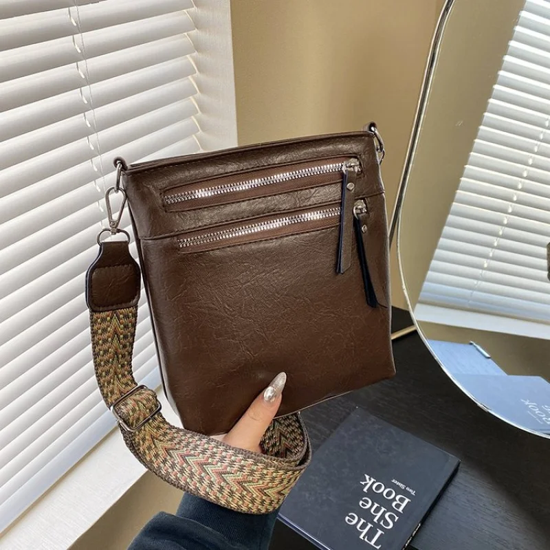

Elegant Messenger Purse Shopper Bag - Unique Crossbody For Women Casual Business Large Capacity Solid Color
