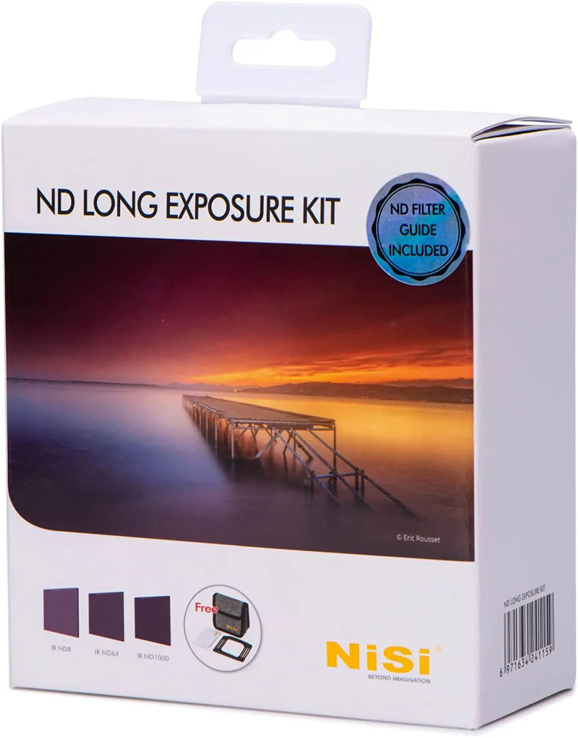 NiSi 100x100mm Neutral Density Long Exposure Filter Kit ND 0.9 (3-Stop) ND 1.8 (6-Stop) ND 3.0 (10-Stop) Filter