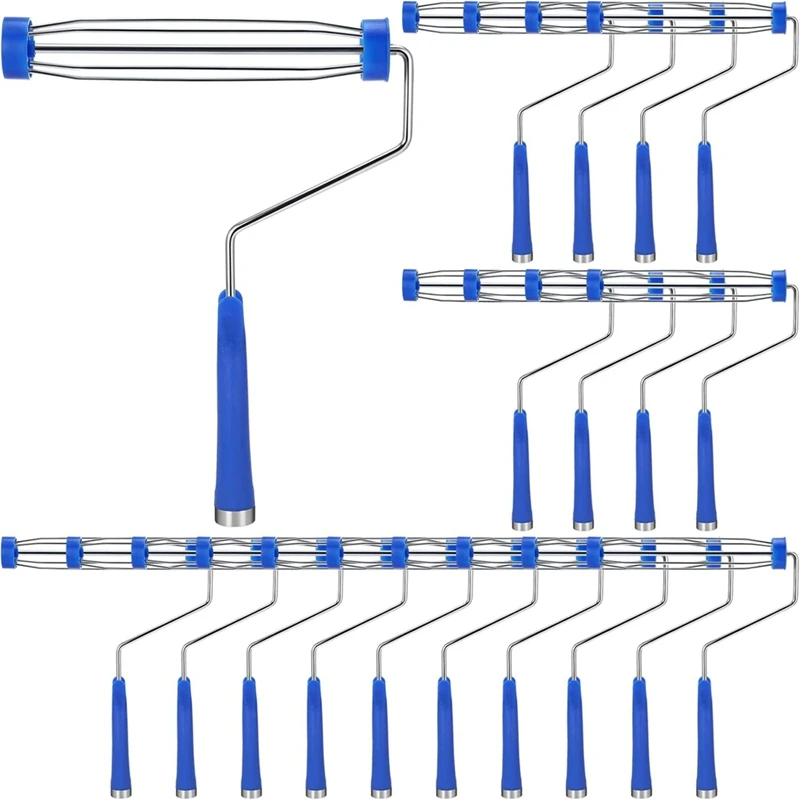 18 Pack 8 Inch Paint Roller Frame 5 Wire Galvanized Roller Paint Brush Paint Roller Handle For Wall House Repair Tools