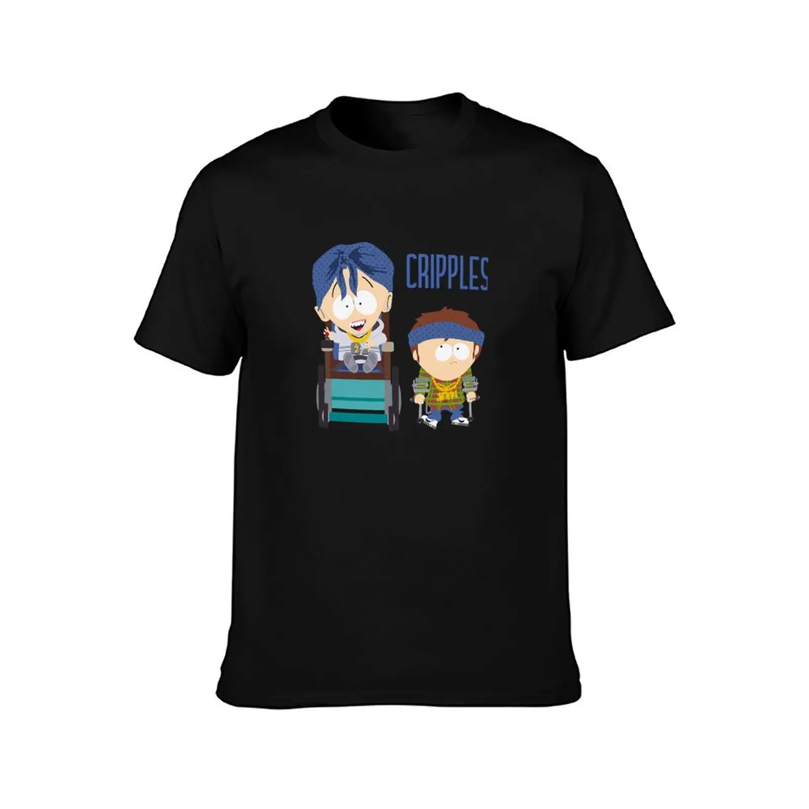 South Park Jimmy and Timmy CRIPPLES T-Shirt T-Shirt cheap stuff boys animal print shirts graphic tee oversized men clothes