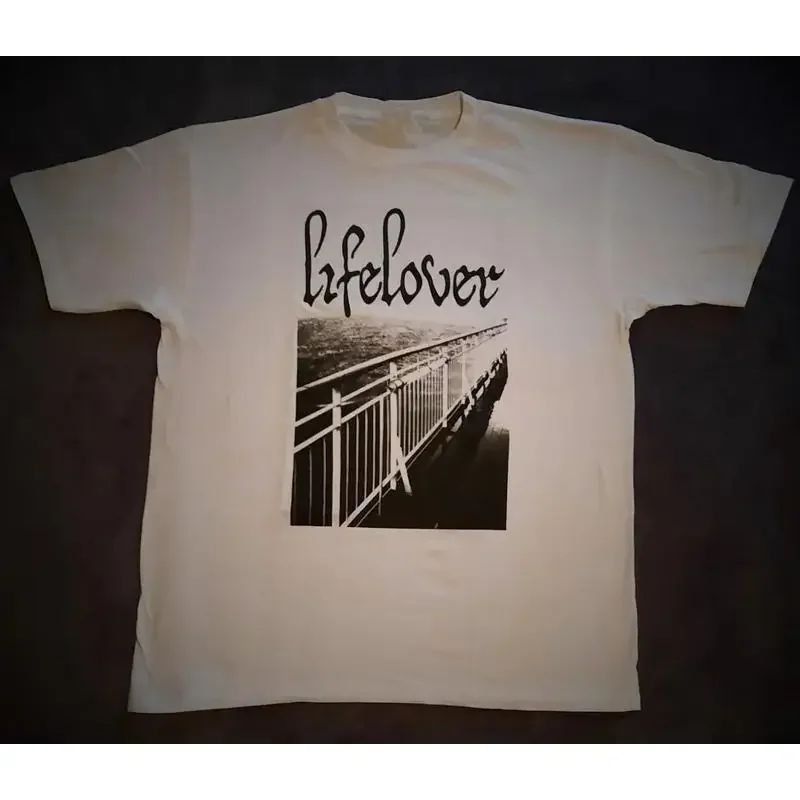 Vtg Lifelover Band  Cotton White Full Size T Shirt J423