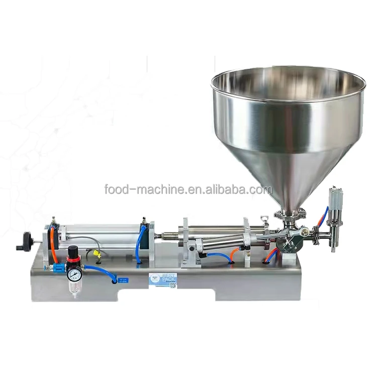 آلة تعبئة صلصة العسل ذات الرأس الواحد شبه الأوتوماتيكية والزبادي والزبادي #3