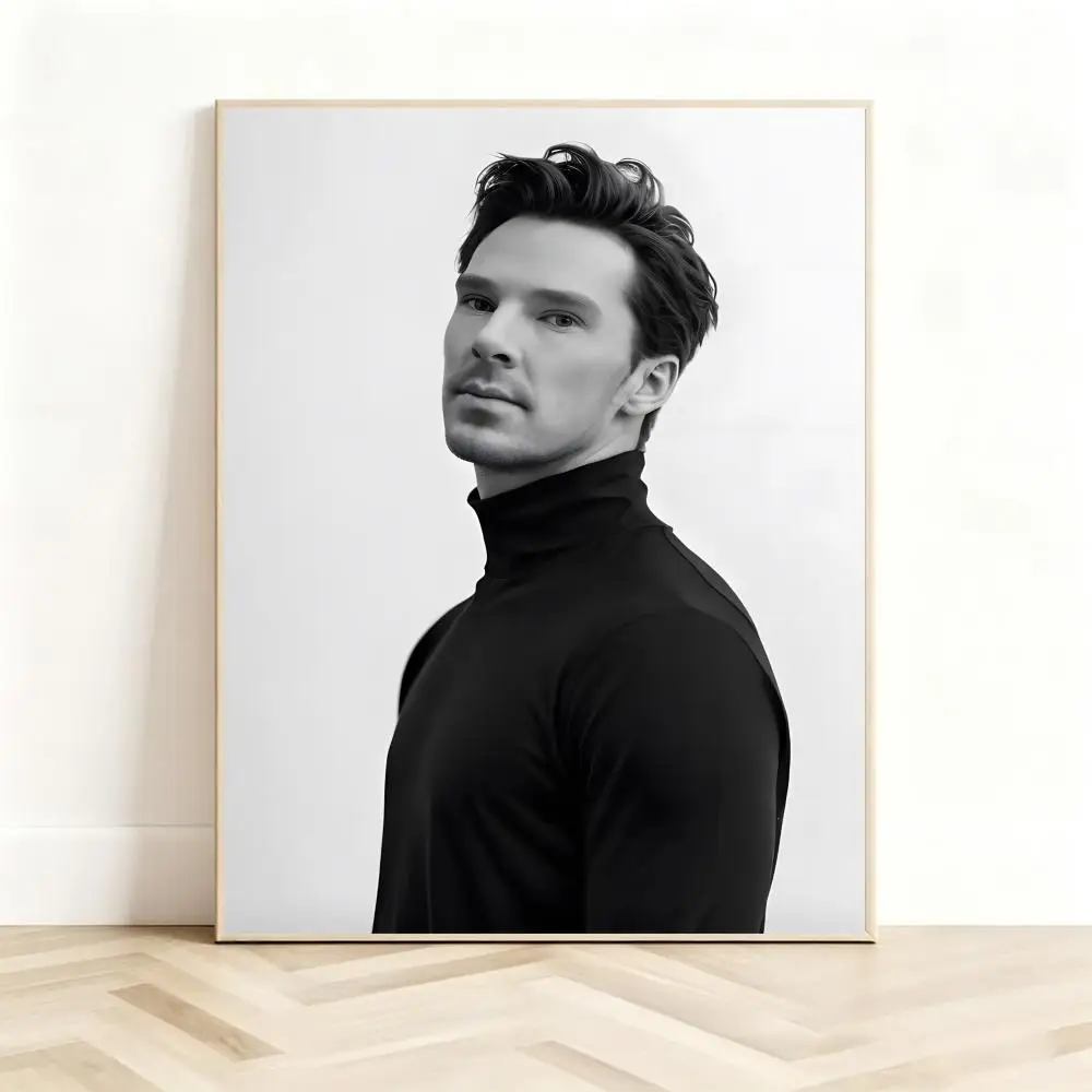 Captivating Celebrity A-Andrew Scott Poster Classic Self-Adhesive PP Wall Sticker for Living Room Bar Decor Gift