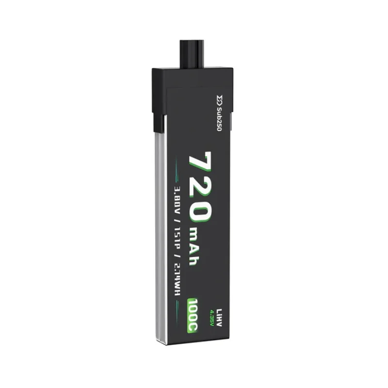 Sub250 1S 720mAh 100C bateria GNB27 do Mini drona 6PCS