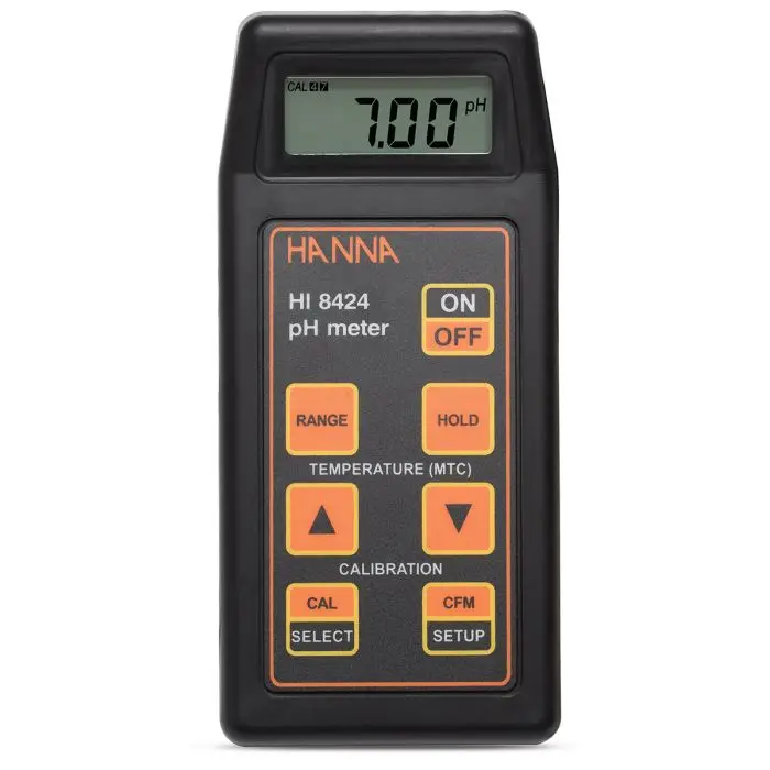 HANNA HI8424 Portable pH Meter mV Meter